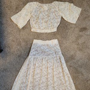 White joyfolie dress size S